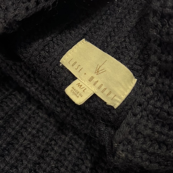 ANTHROPOLOGIE CROPPED MOCK NECK SWEATER (M/L) - Picture 10 of 13